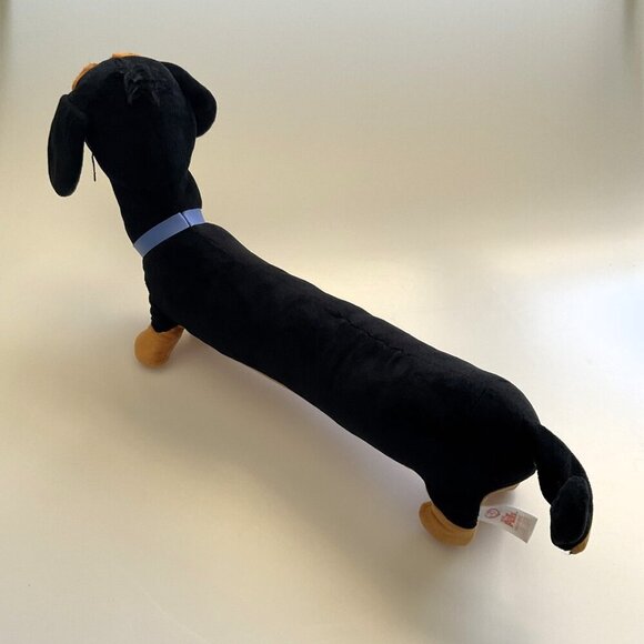 TY BEANIE BABY 'BUDDY' THE DACHSHUND DOG - THE SECRET LIFE OF PETS PLUSH - Picture 7 of 10
